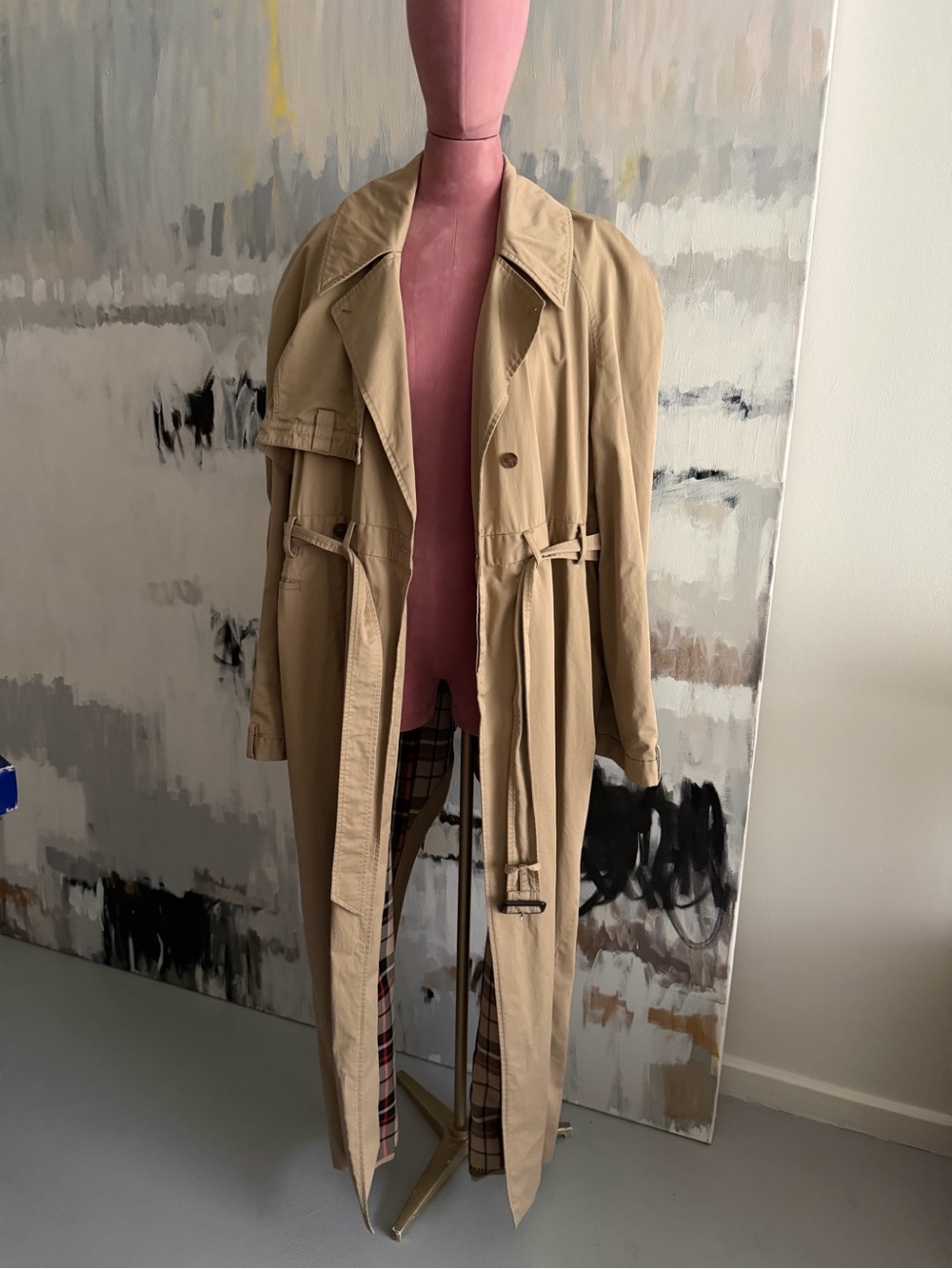 AUTH Balenciaga Trench Coat